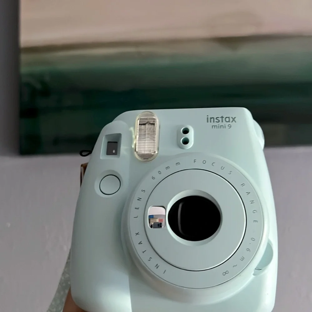COPY - Light blue instax fujifilm mini 9